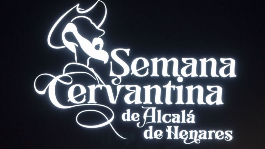 R&oacute;tulo de la Semana Cervantina 2026 de Alcal&aacute; de Henares