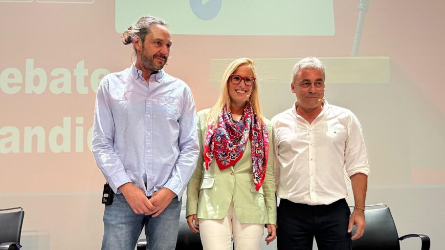 Acto entre candidatos en las primarias de Psoe Gij&oacute;n