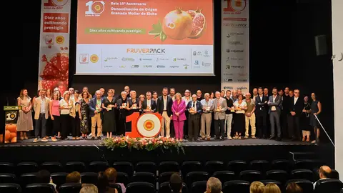 Acto de conmemoración del décimo aniversario de la DOP Granada Mollar de Elche. Acto de conmemoración del décimo aniversario de la DOP Granada Mollar de Elche.