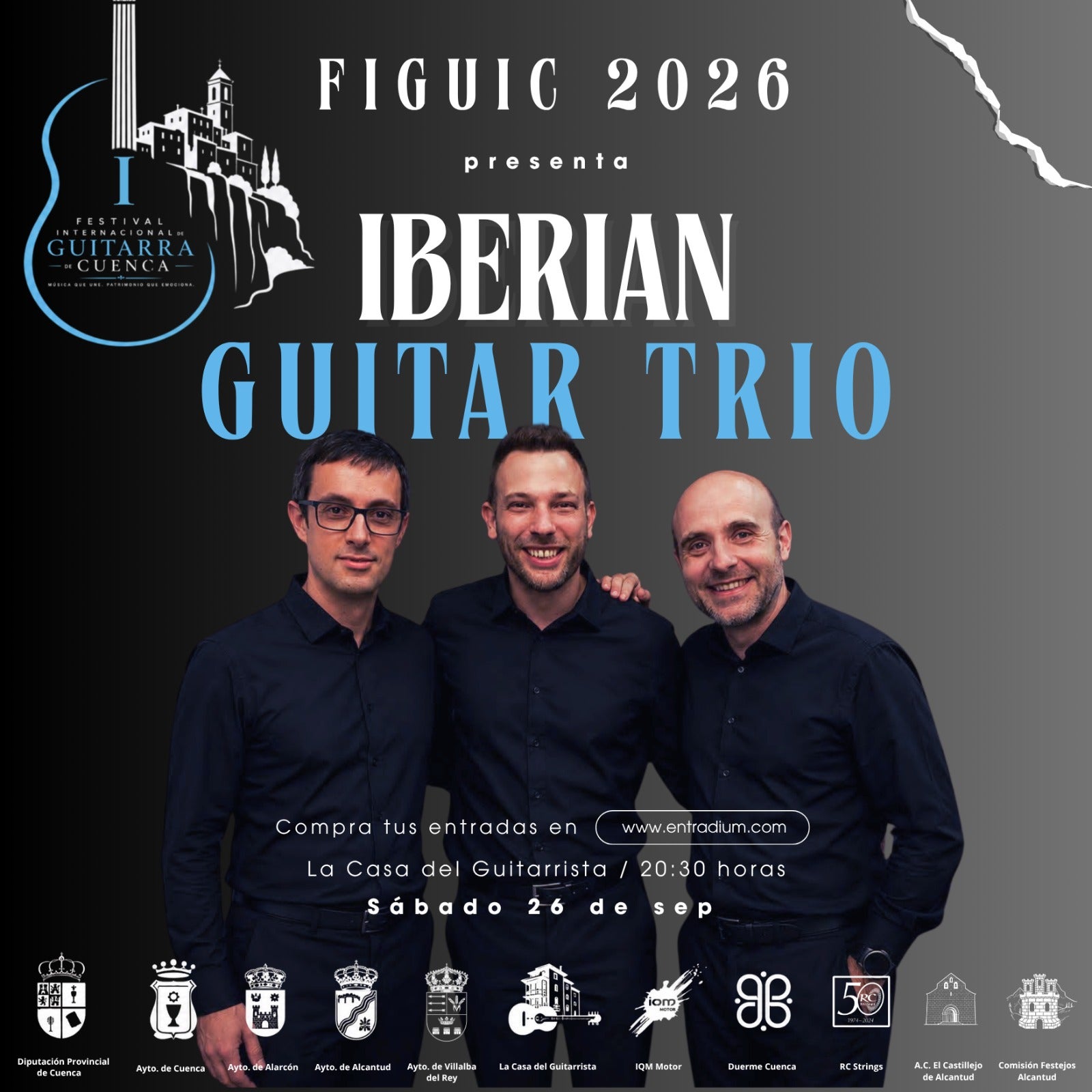 Nace el Festival Internacional de Guitarra de Cuenca con seis conciertos en la capital y la provincia Nace el Festival Internacional de Guitarra de Cuenca con seis conciertos en la capital y la provincia