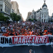 Miles de personas inundan las calles de Madrid tras el desahucio de Maricarmen Miles de personas inundan las calles de Madrid tras el desahucio de Maricarmen