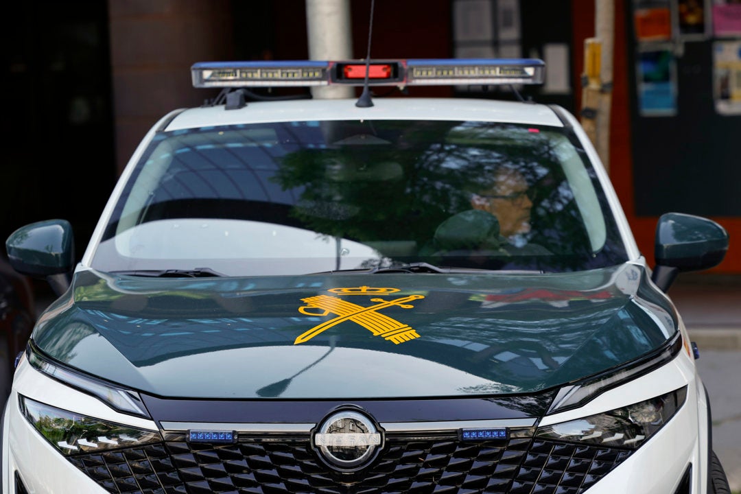 Un coche de la Guardia Civil en una imagen de archivo. Un coche de la Guardia Civil en una imagen de archivo.