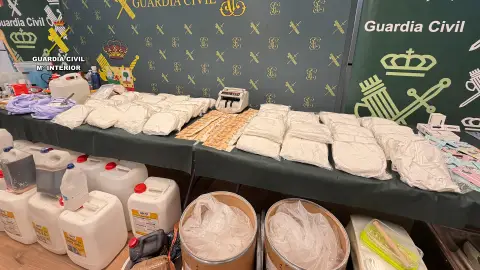 Droga incautada en Barakaldo Droga incautada en Barakaldo
