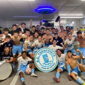 El SC Torrevieja resiste con diez jugadores y logra una importante victoria ante el Soneja (2-0) 