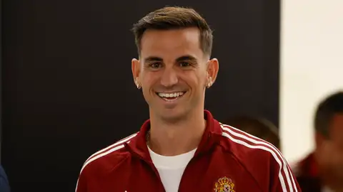 El centrocampista de la selección española de fútbol Fabián Ruiz, en la rueda de prensa en la víspera del partido de Liga de Naciones ante Croacia celebrada en Sevilla. El centrocampista de la selección española de fútbol Fabián Ruiz, en la rueda de prensa en la víspera del partido de Liga de Naciones ante Croacia celebrada en Sevilla.