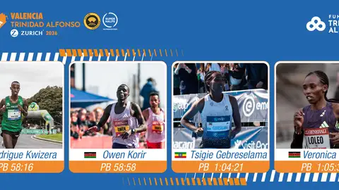 El Medio Maratón Valencia perseguirá una victoria española y un récord de Europa El Medio Maratón Valencia perseguirá una victoria española y un récord de Europa