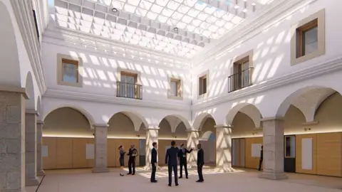 La Diputación de Badajoz invertirá 2,7 millones para dar un uso cultural al antiguo Palacio de Justicia de Mérida La Diputación de Badajoz invertirá 2,7 millones para dar un uso cultural al antiguo Palacio de Justicia de Mérida