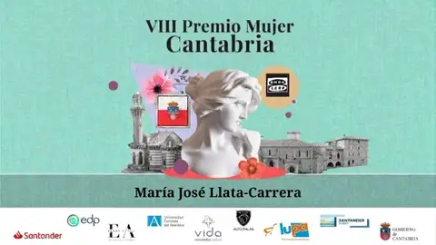María José Llata-Carrera, candidata al VIII Premio Mujer Cantabria María José Llata-Carrera, candidata al VIII Premio Mujer Cantabria