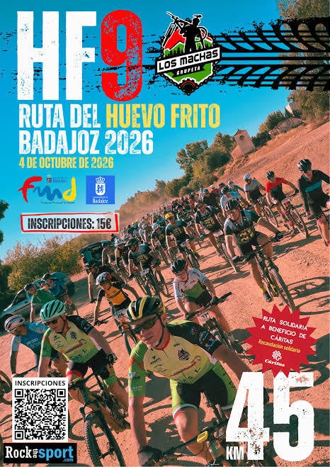 La Ruta del Huevo Frito de Badajoz confía superar el próximo domingo los 250 ciclistas participantes La Ruta del Huevo Frito de Badajoz confía superar el próximo domingo los 250 ciclistas participantes