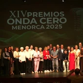 Foto de familia de los Premios Onda Cero Menorca 2025 Foto de familia de los Premios Onda Cero Menorca 2025