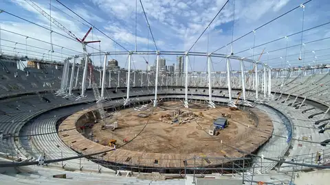 Optimismo en el Valencia con que el Nou Mestalla pueda acoger partidos del Mundial 2030 Optimismo en el Valencia con que el Nou Mestalla pueda acoger partidos del Mundial 2030