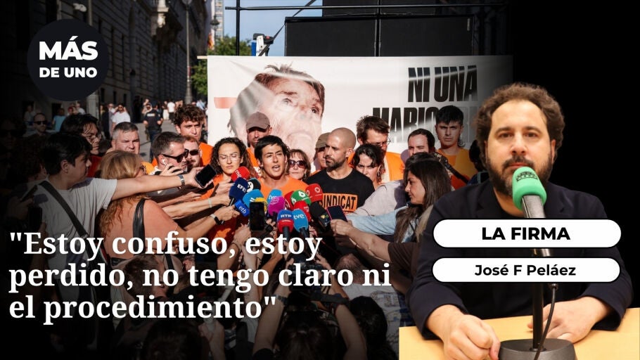 Los jueves, Pel&aacute;ez: "Estoy confuso, estoy perdido. No tengo claro ni siquiera el procedimiento"