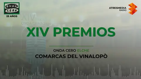 Los premios Onda Cero Elche-comarcas del Vinalopó cumplen catorce ediciones este año 2026. Los premios Onda Cero Elche-comarcas del Vinalopó cumplen catorce ediciones este año 2026.