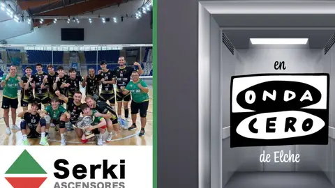 El CV Elche masculino, protagonista de la sección 'Sube con Ascensores Serki'. El CV Elche masculino, protagonista de la sección 'Sube con Ascensores Serki'.