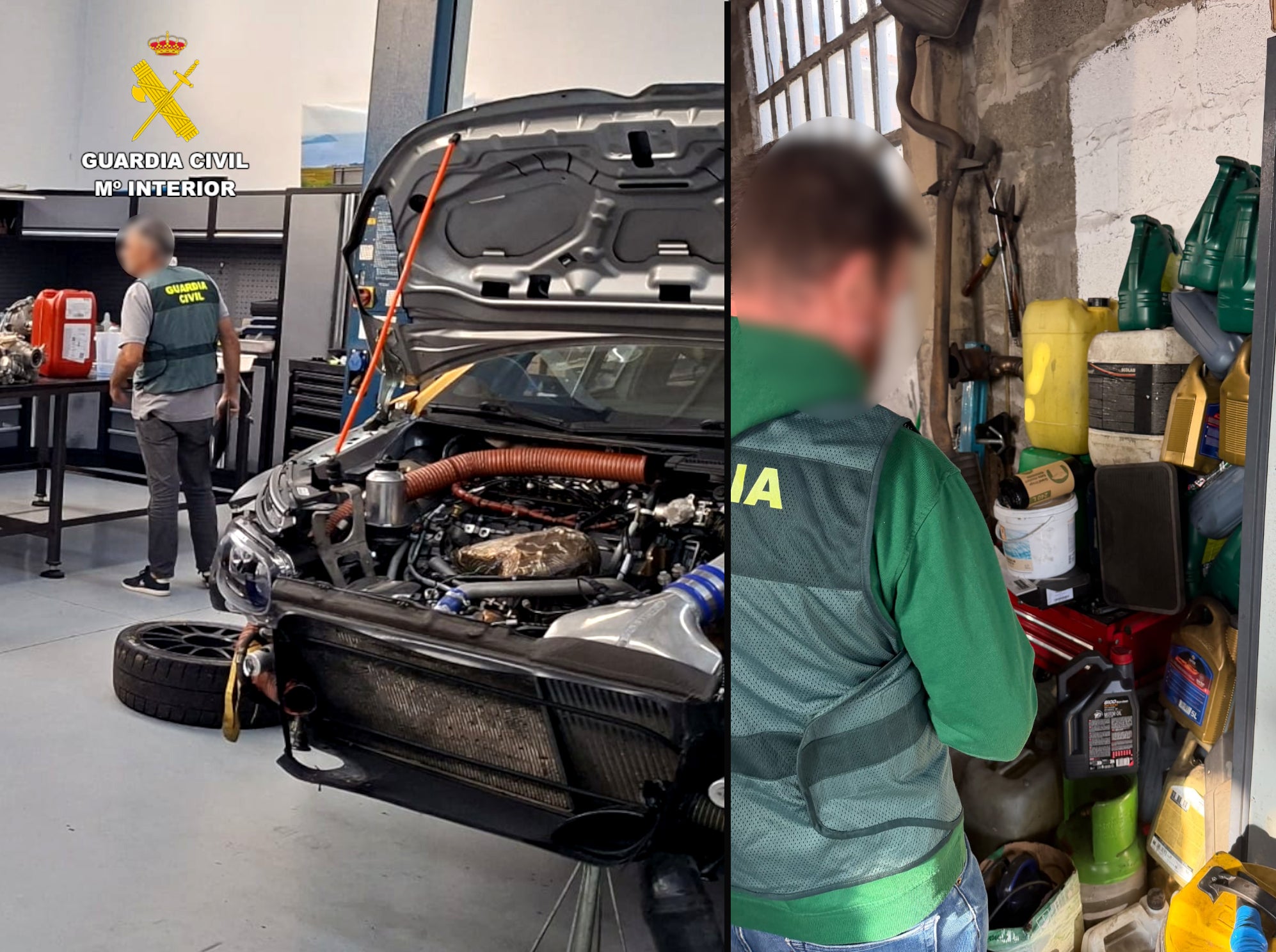 Descubiertos dos talleres mecánicos ilegales en Arnuero y Marina de Cudeyo Descubiertos dos talleres mecánicos ilegales en Arnuero y Marina de Cudeyo