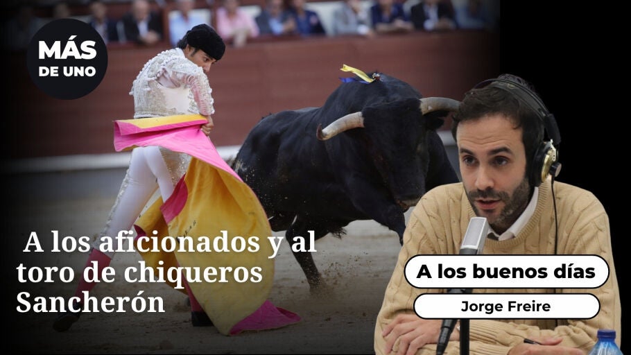 A los buenos d&iacute;as: A los aficionados y al toro de chiqueros Sancher&oacute;n