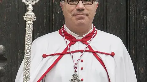 Ángel Martínez pregonero de la Semana Santa de Palencia .