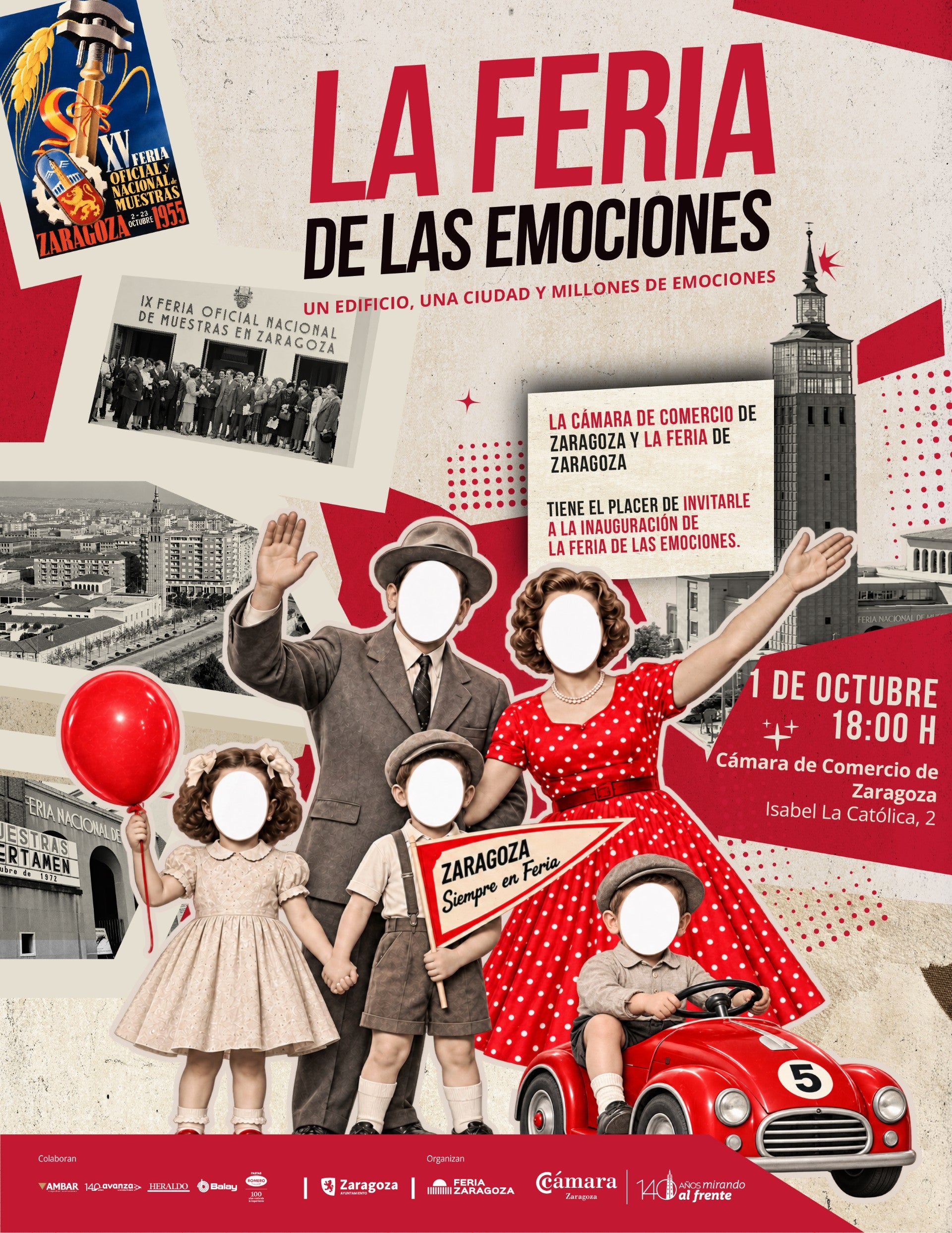 Cámara de Comercio recupera las emociones de la Feria de Muestras de Zaragoza Cámara de Comercio recupera las emociones de la Feria de Muestras de Zaragoza