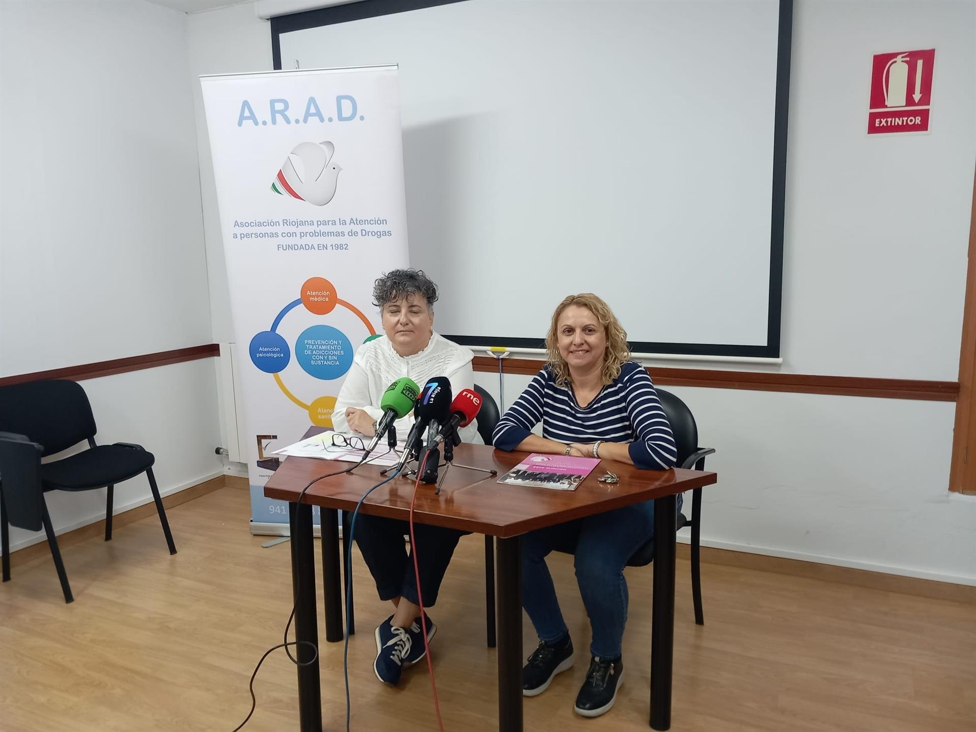 ARAD alerta de que en La Rioja las atenciones por adicción aumentan y son cada vez más graves ARAD alerta de que en La Rioja las atenciones por adicción aumentan y son cada vez más graves