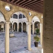 Patio del Palacio de los Guzmanes, sede de la Diputación de León
