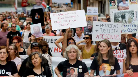 Una de las manifestaciones 'Mazón a prisión' sucedidas tras la DANA de València Una de las manifestaciones 'Mazón a prisión' sucedidas tras la DANA de València