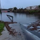 Inundacions a la C-12 a Tortosa