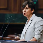 La ministra de Vivienda, Isabel Rodríguez, durante el pleno La ministra de Vivienda, Isabel Rodríguez, durante el pleno