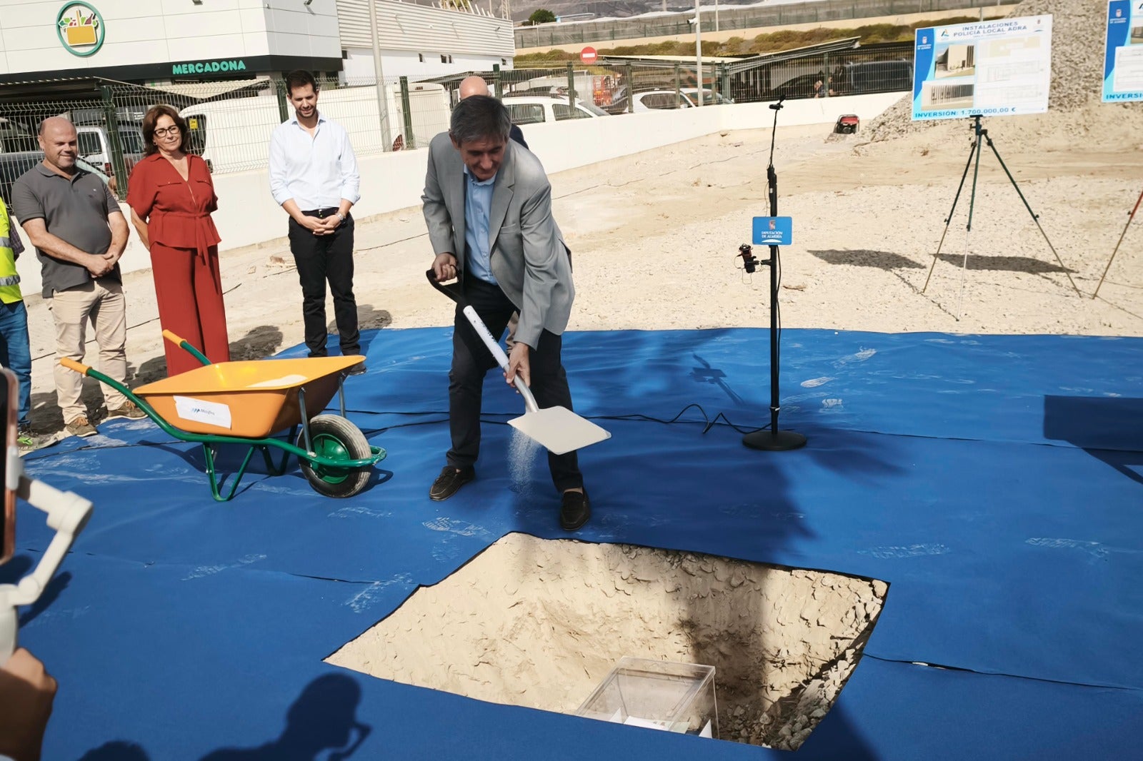 Adra inicia la construcción de su Jefatura de la Policía Local Adra inicia la construcción de su Jefatura de la Policía Local