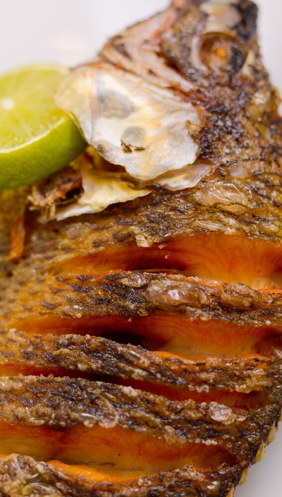 Pescado frito