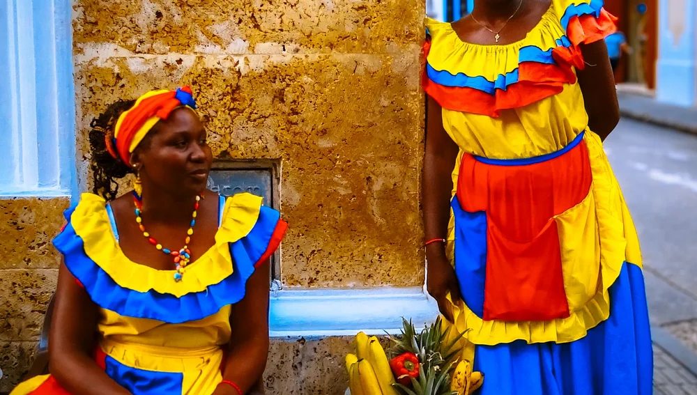 Mujeres palenqueras Mujeres palenqueras