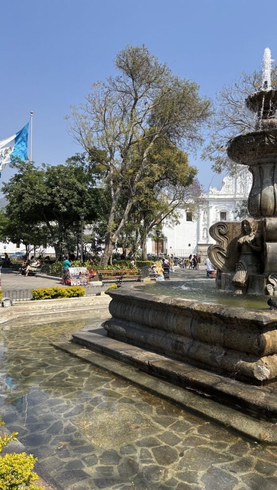 Parque Central de Antigua Guatemala