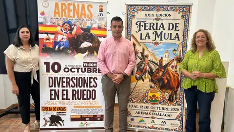 La XXIX Feria de la Mula de Arenas reunirá a más de 150 ejemplares durante el puente de octubre mula