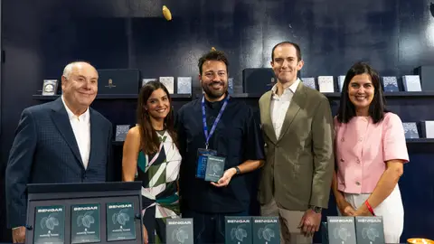 Un momento de la presentación de Chocolate Benigar Un momento de la presentación de Chocolate Benigar