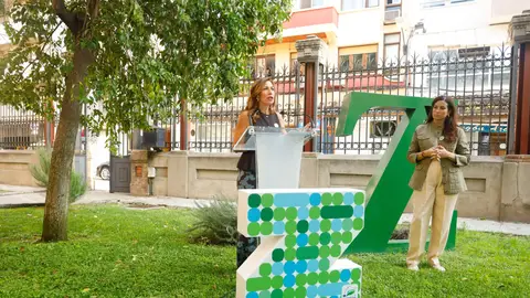 Chueca y la consejera de Medio Ambiente, Tatiana Gaudes Chueca y la consejera de Medio Ambiente, Tatiana Gaudes