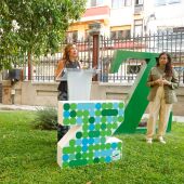 Chueca y la consejera de Medio Ambiente, Tatiana Gaudes