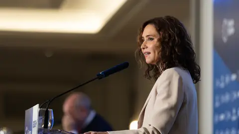 La presidenta de la Comunidad de Madrid, Isabel Díaz Ayuso, en un desayuno informativo La presidenta de la Comunidad de Madrid, Isabel Díaz Ayuso, en un desayuno informativo