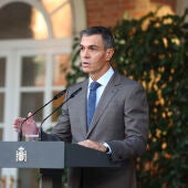 El presidente del Gobierno, Pedro Sánchez
