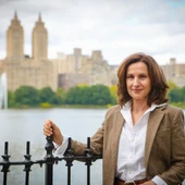 Paloma Sánchez Garnica frente al lago de Central Park, en Nueva York Paloma Sánchez Garnica frente al lago de Central Park, en Nueva York