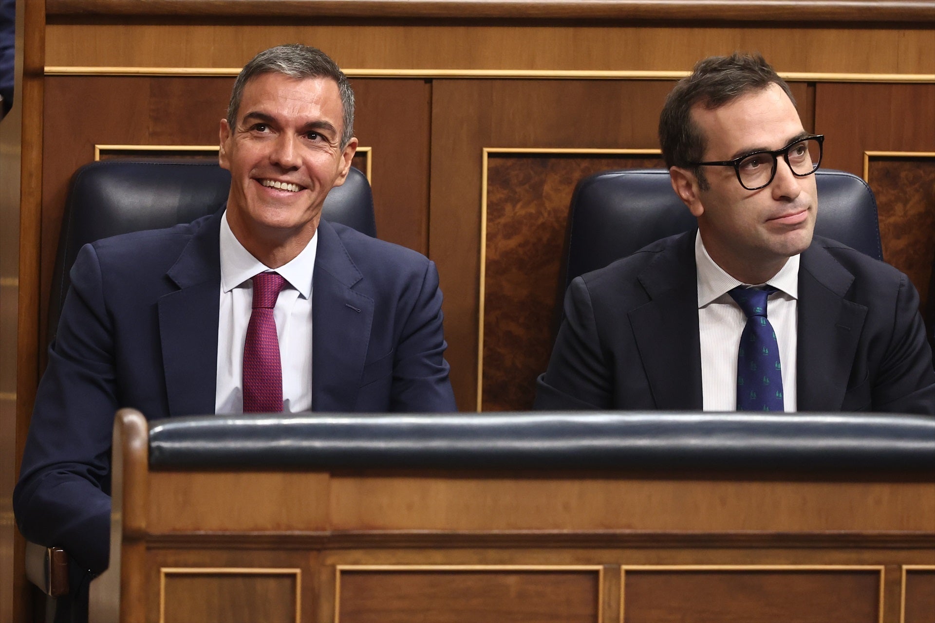El presidente del Gobierno, Pedro Sánchez, y el ministro de Economía, Carlos Cuerpo El presidente del Gobierno, Pedro Sánchez, y el ministro de Economía, Carlos Cuerpo