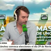 Latorre, sobre el anuncio de elecciones de Pedro Sánchez: "Apela a votarle a él o a equivocarse"