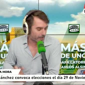 Latorre, sobre el anuncio de elecciones de Pedro Sánchez: "Apela a votarle a él o a equivocarse" Latorre, sobre el anuncio de elecciones de Pedro Sánchez: "Apela a votarle a él o a equivocarse"