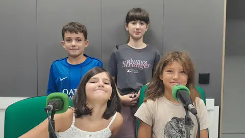 Samuel, Julia, Candela y Maiia tienen claro qué quieren ser de mayores Samuel, Julia, Candela y Maiia tienen claro qué quieren ser de mayores