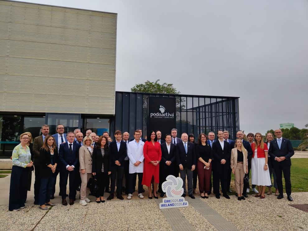 Los embajadores de la UE conocen en Huesca las oportunidades de desarrollo de Walqa Los embajadores de la UE conocen en Huesca las oportunidades de desarrollo de Walqa