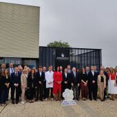 Los embajadores de la UE visitan Walqa “como ejemplo del desarrollo de Aragón”