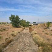Primera fase de las obras en el arroyo de La Veguilla, en Valdepeñas