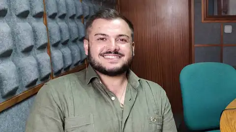 Joan Carles Rodríguez Tur en los estudios de Onda Cero Joan Carles Rodríguez Tur en los estudios de Onda Cero