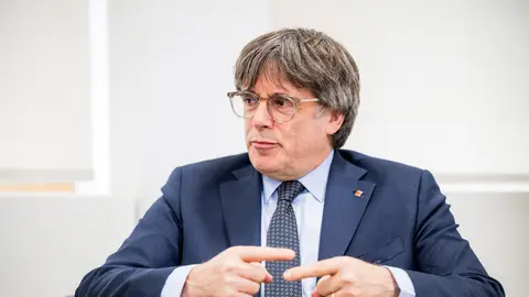 El presidente de Junts, Carles Puigdemont El presidente de Junts, Carles Puigdemont
