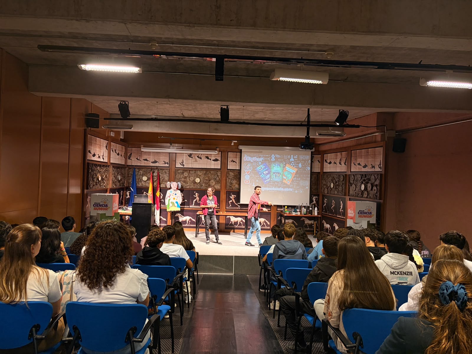 Cuenca estrena los Días de Ciencia y Humor con todas las plazas escolares cubiertas Cuenca estrena los Días de Ciencia y Humor con todas las plazas escolares cubiertas