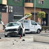 Un conductor pierde el control de su vehículo en la avenida Cardenal Tarancón de Vila-real