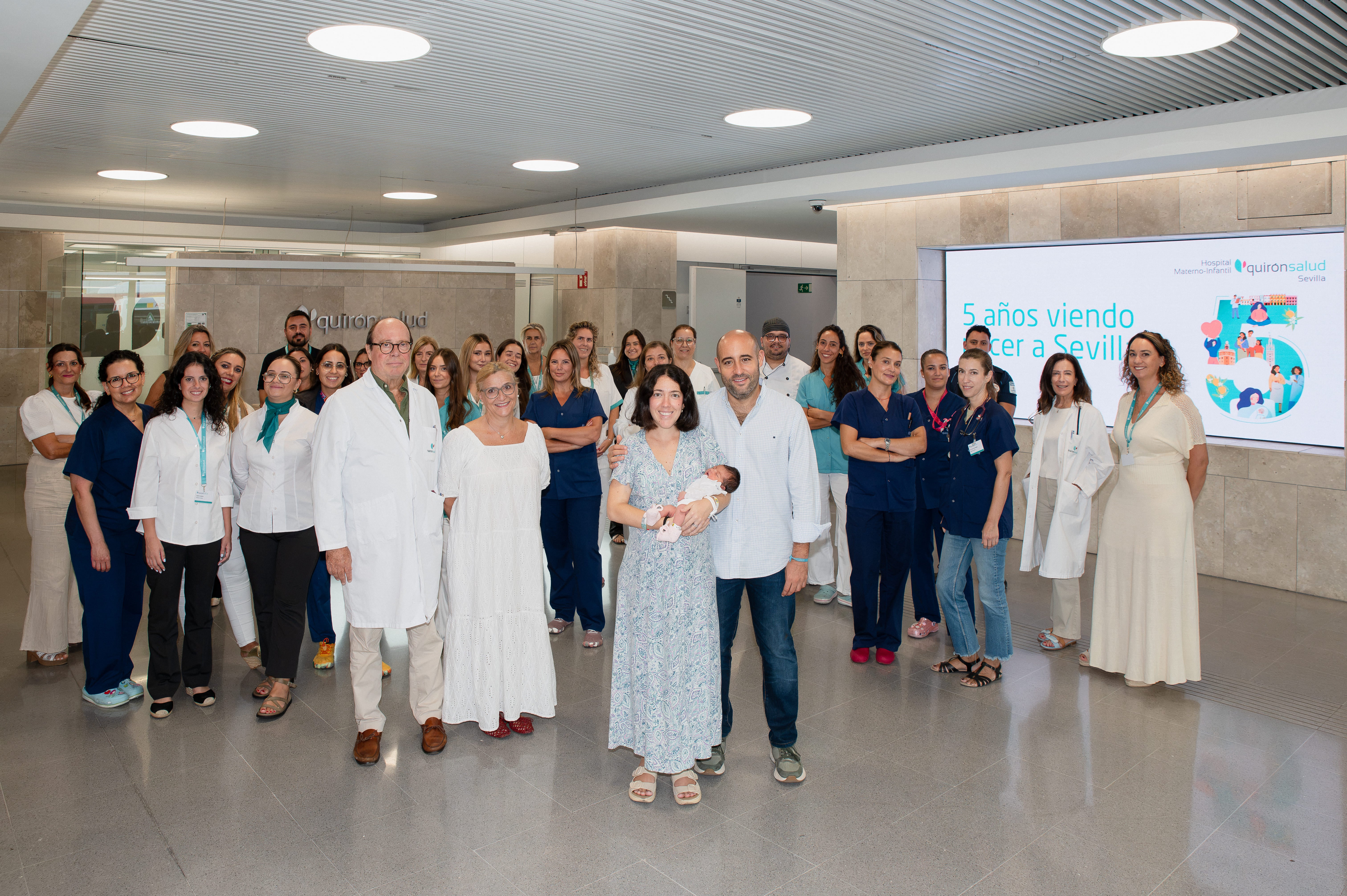 El Hospital Materno-Infantil Quirónsalud Sevilla cumple cinco años El Hospital Materno-Infantil Quirónsalud Sevilla cumple cinco años